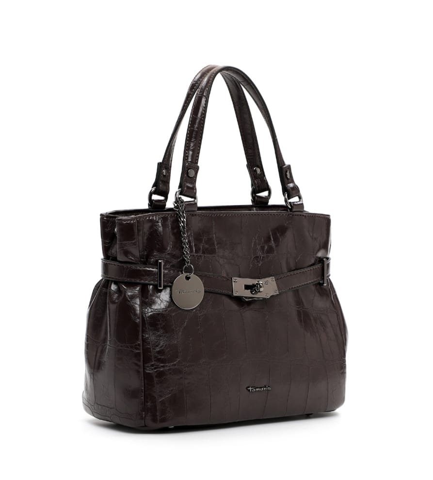 Borsa in cocco Cioccolato TAMARIS