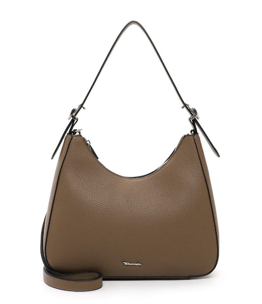 Borsa Hobo in ecopelle Taupe TAMARIS