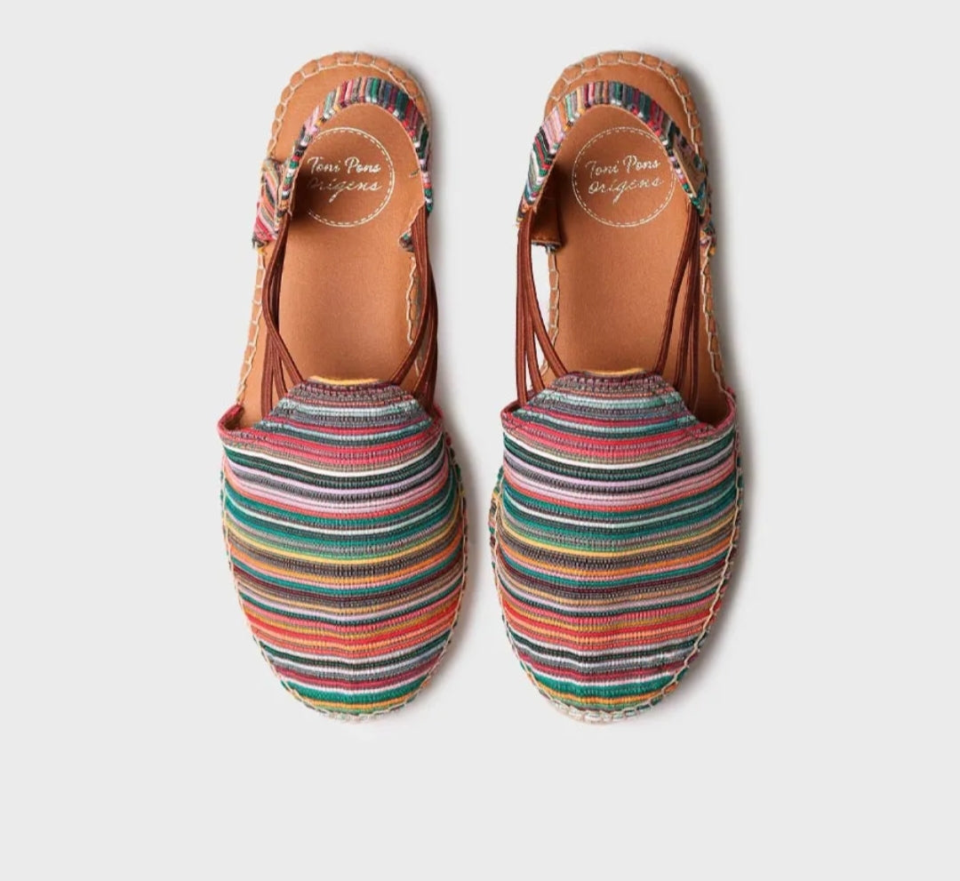 Espadrillas a righe multicolor TONI PONS