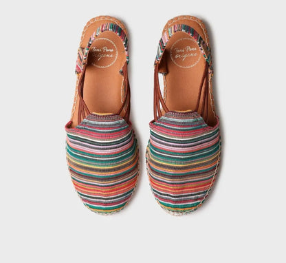 Espadrillas a righe multicolor TONI PONS