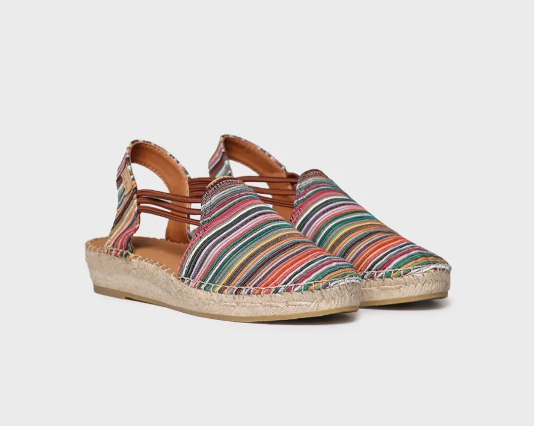 Espadrillas a righe multicolor TONI PONS