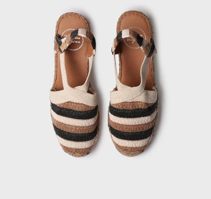 Espadrillas a righe con zeppa TONI PONS