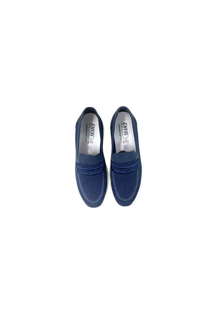 Slip-on calzino Blu ENVAL SOFT