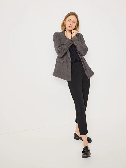 Mocassino Donna in Pelle Nera TAMARIS