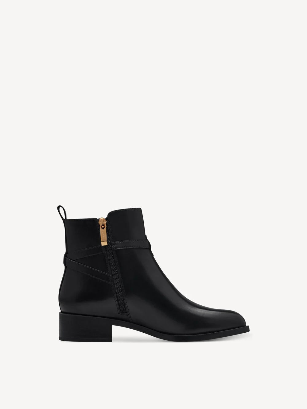Stivaletto Nero in pelle TAMARIS