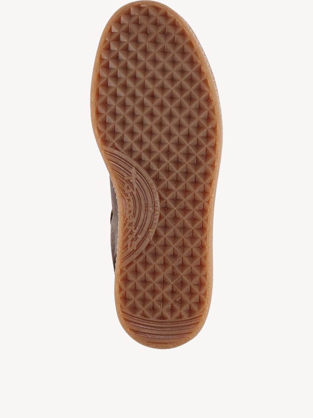 Sneakers Marrone in pelle e velluto TAMARIS