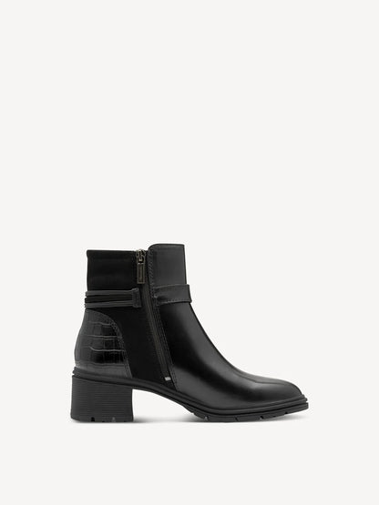 Stivaletto nero da donna TAMARIS