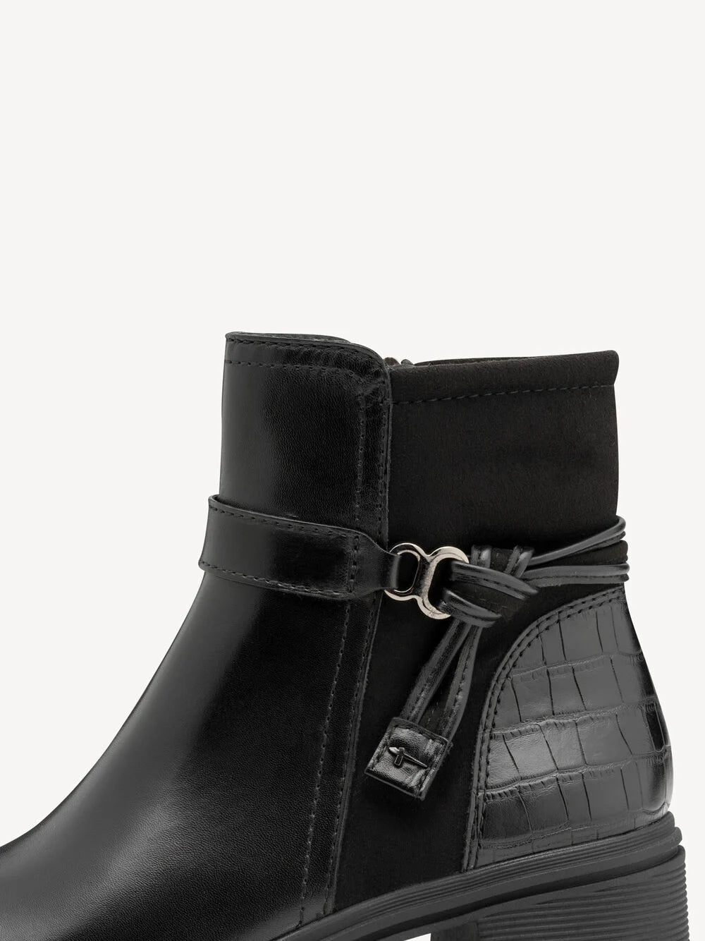 Stivaletto nero da donna TAMARIS