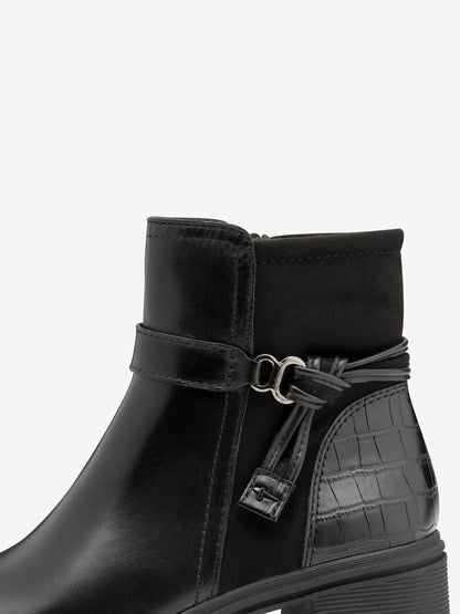 Stivaletto nero da donna TAMARIS