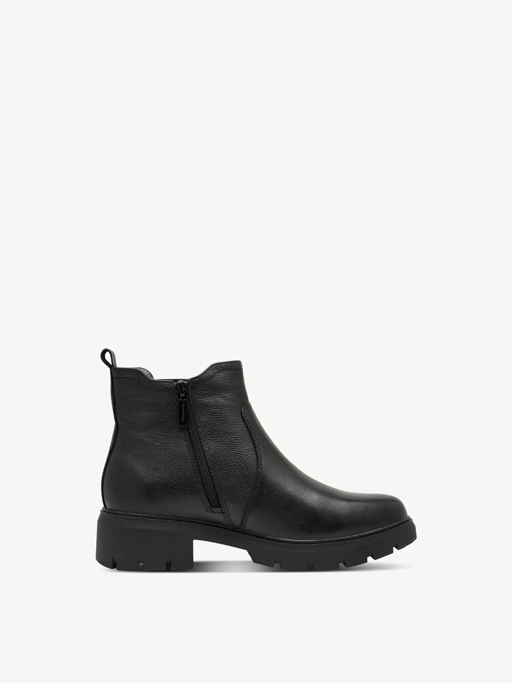 Stivaletto Nero in pelle TAMARIS