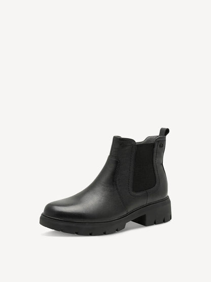 Stivaletto Nero in pelle TAMARIS