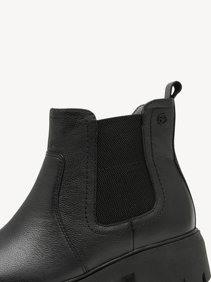 Stivaletto Nero in pelle TAMARIS