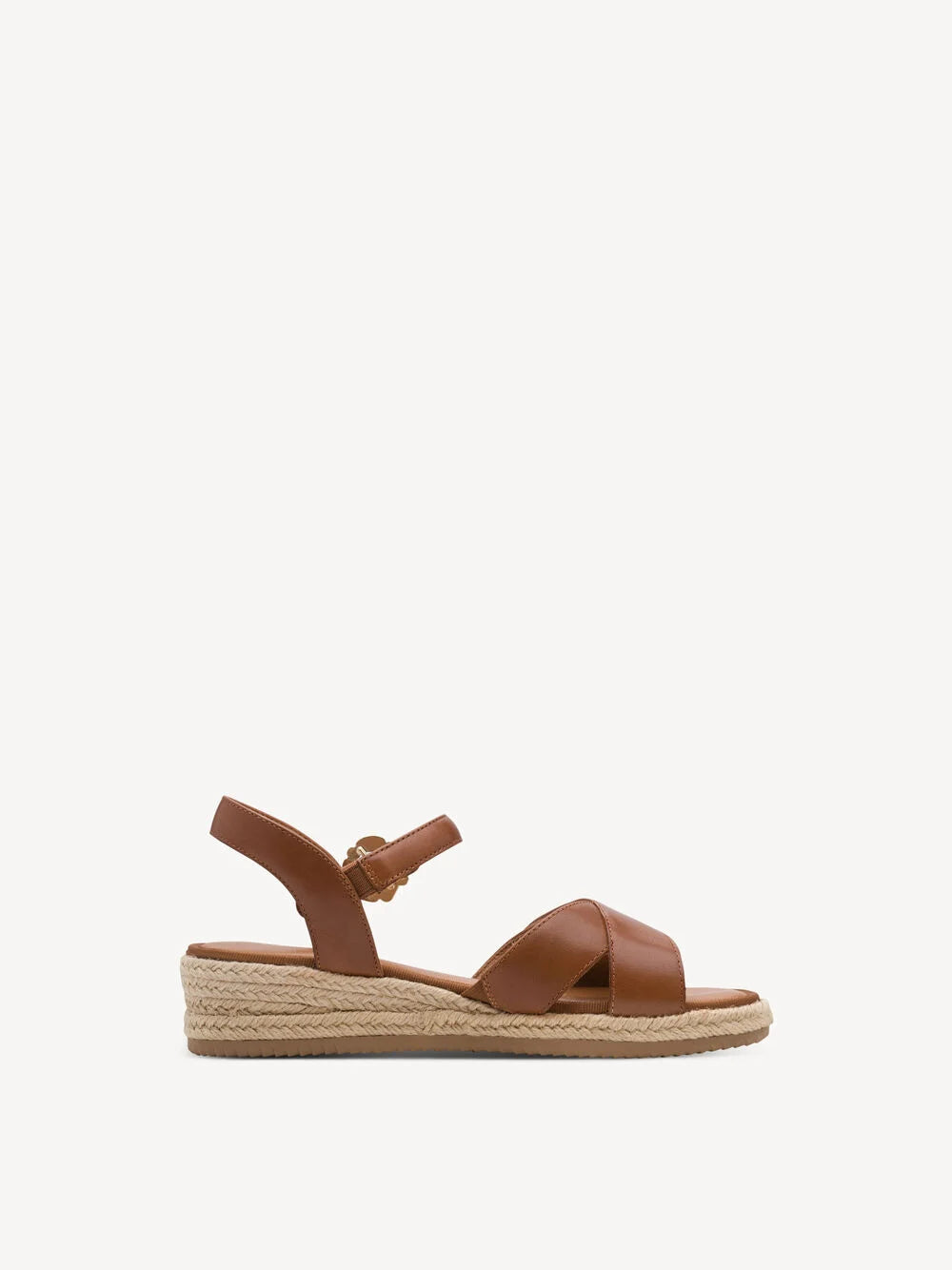 Sandalo in pelle Cuoio con strap TAMARIS COMFORT