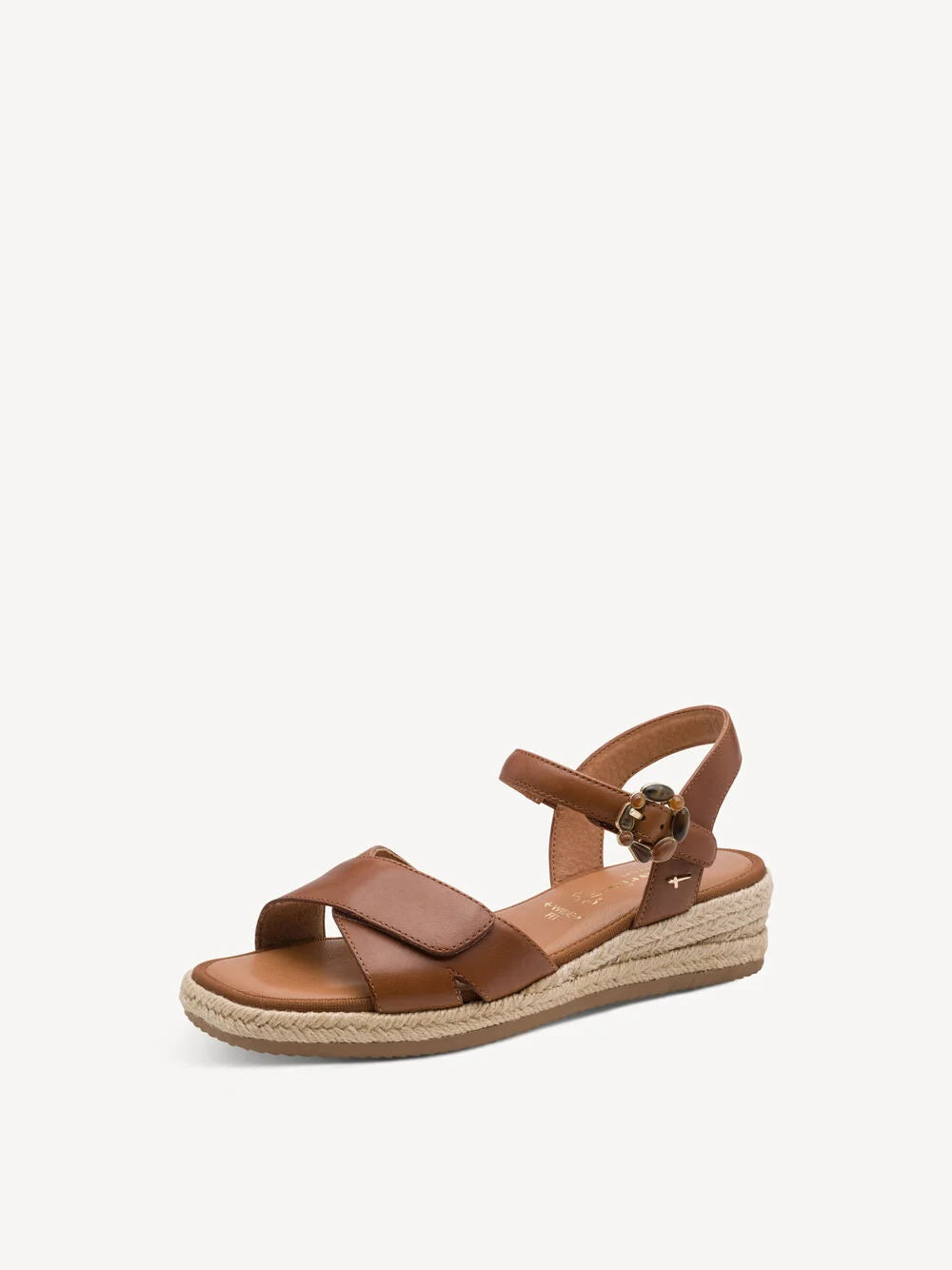 Sandalo in pelle Cuoio con strap TAMARIS COMFORT