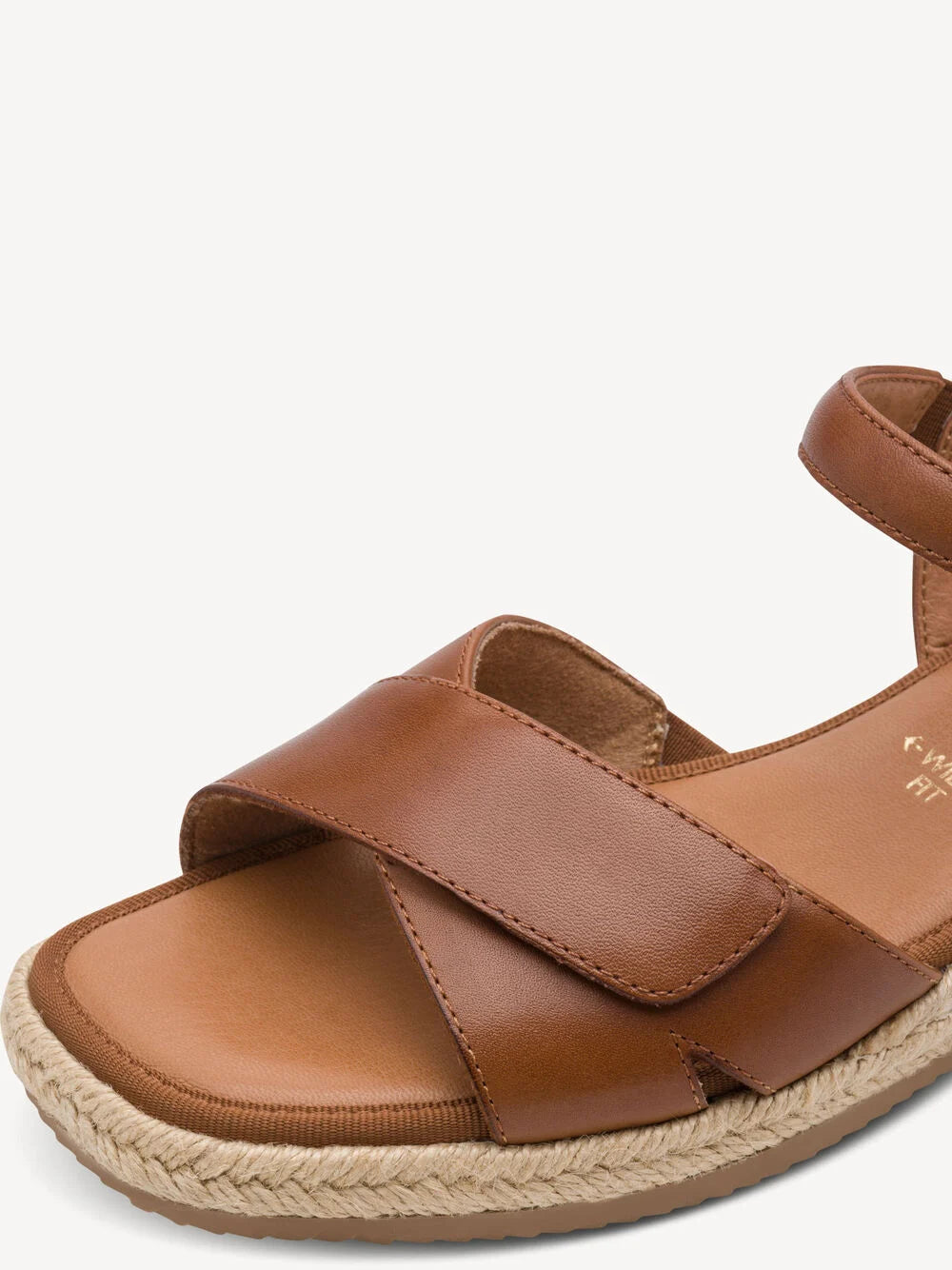 Sandalo in pelle Cuoio con strap TAMARIS COMFORT
