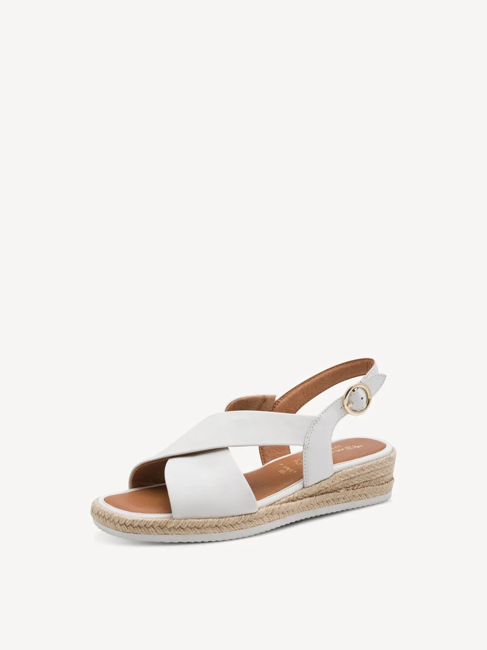 Sandalo Bianco con fasce incrociate TAMARIS COMFORT