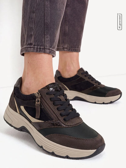 Sneaker Nero/Marrone TAMARIS COMFORT