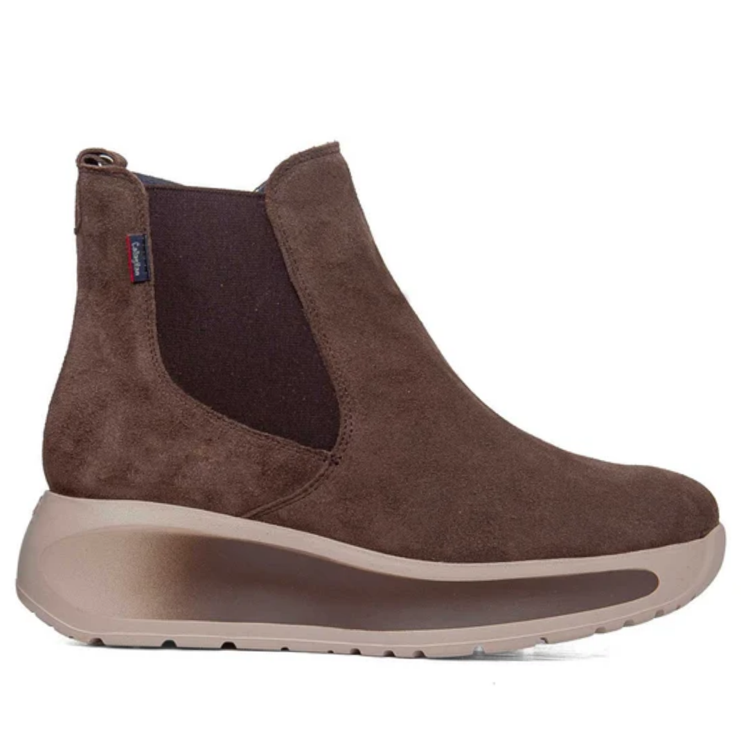 Stivaletto in camoscio marrone CALLAGHAN