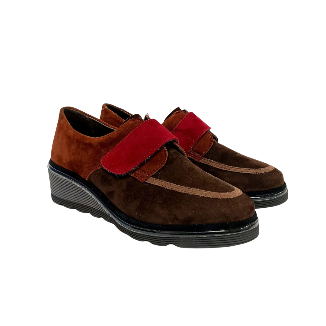 Scarpa comfort in camoscio ZIVIANI