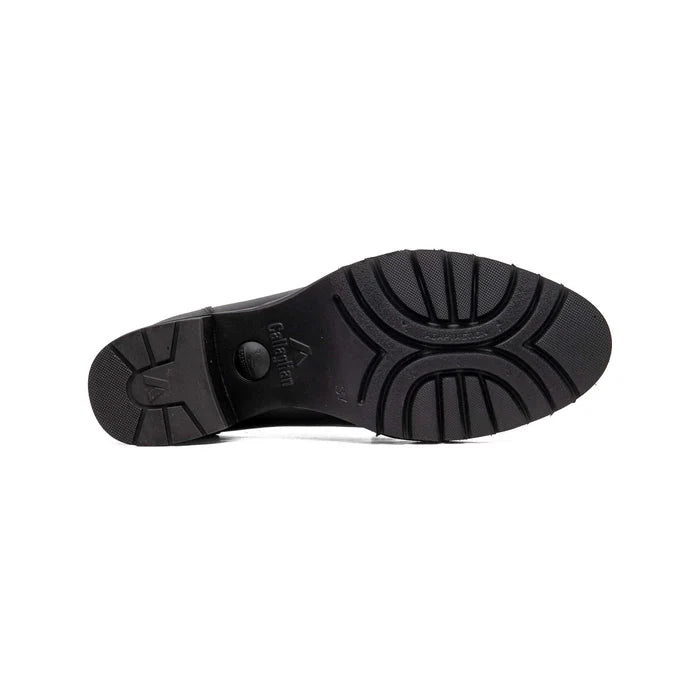 Mocassino Nero con tacco CALLAGHAN