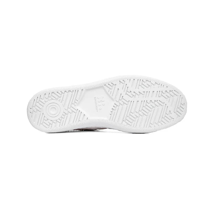 Sneaker Bianca in pelle e tessuto CALLAGHAN