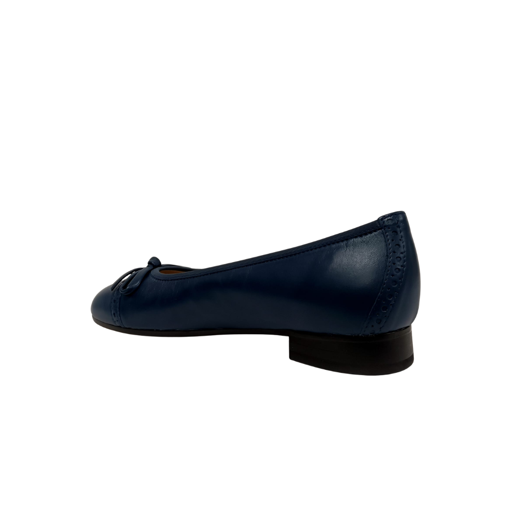 Ballerina Blu in pelle ARTE VENETA