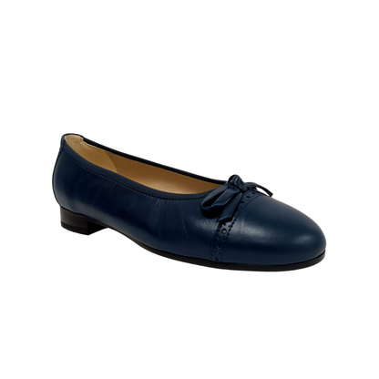 Ballerina Blu in pelle ARTE VENETA