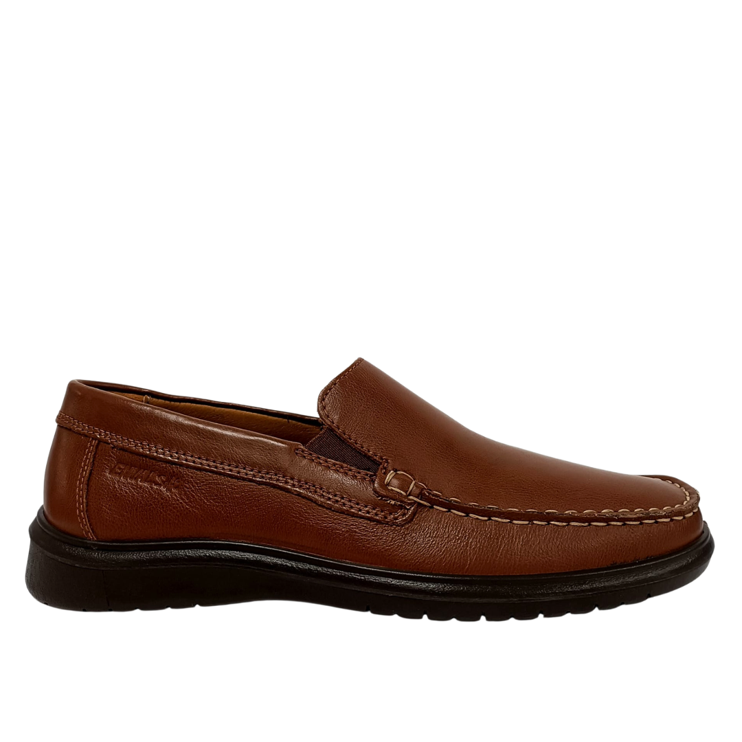 Mocassino uomo Cuoio in pelle ENVAL SOFT