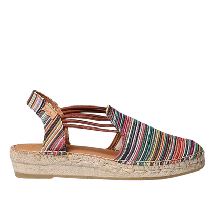 Espadrillas a righe multicolor TONI PONS