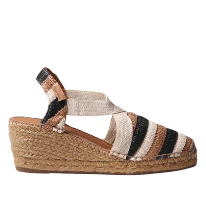Espadrillas a righe con zeppa TONI PONS