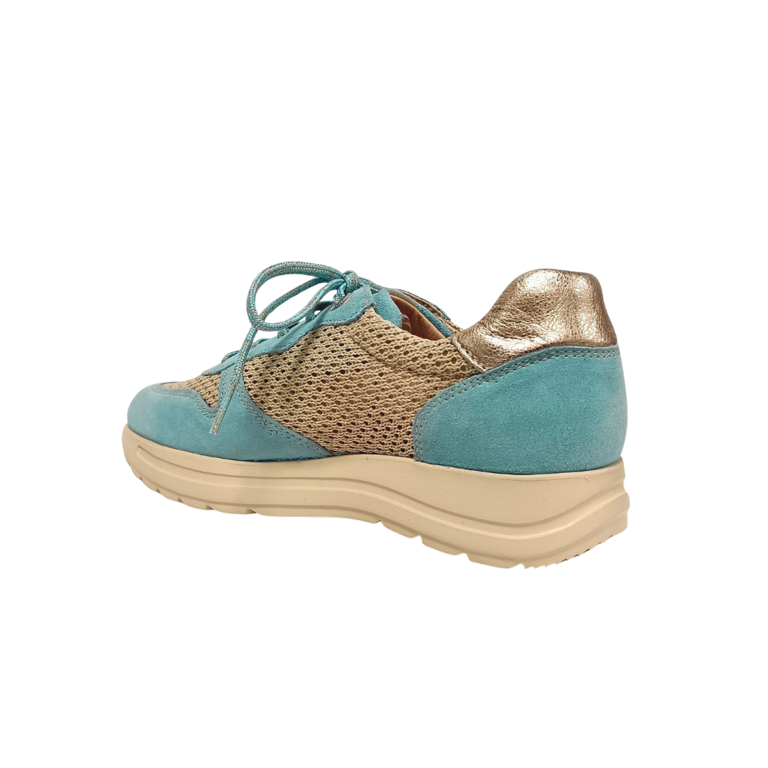 Sneaker in tessuto e camoscio CALLAGHAN