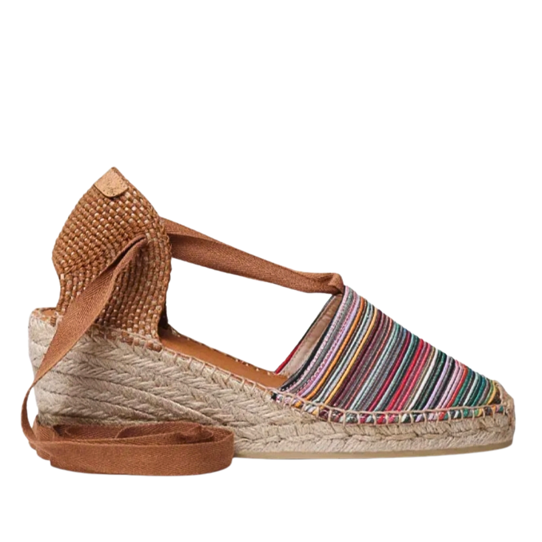 Espadrilla multicolore con nastri TONI PONS
