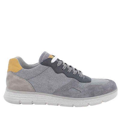 Sneakers uomo in tessuto Blu IGI&CO