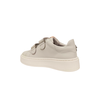 Sneakers Bianco in pelle Bambina BALDUCCI