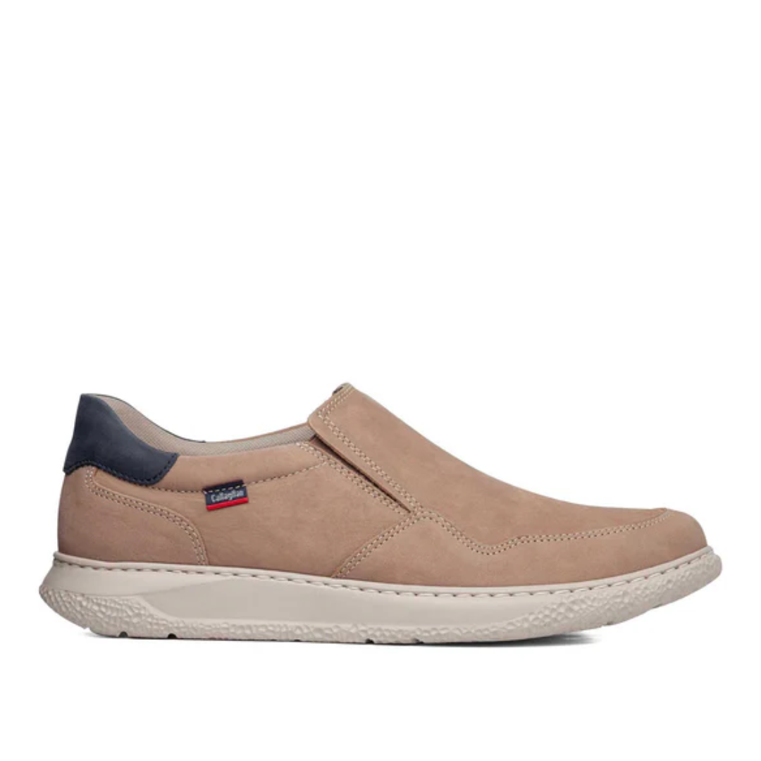 Mocassino uomo Taupe in nabuk CALLAGHAN